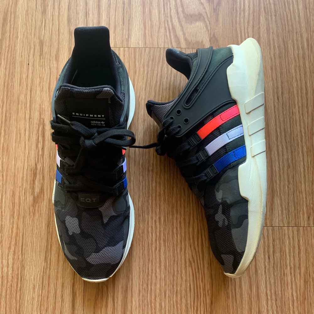 Adidas EQT Support ADV Black Camo Multicolor SZ:11